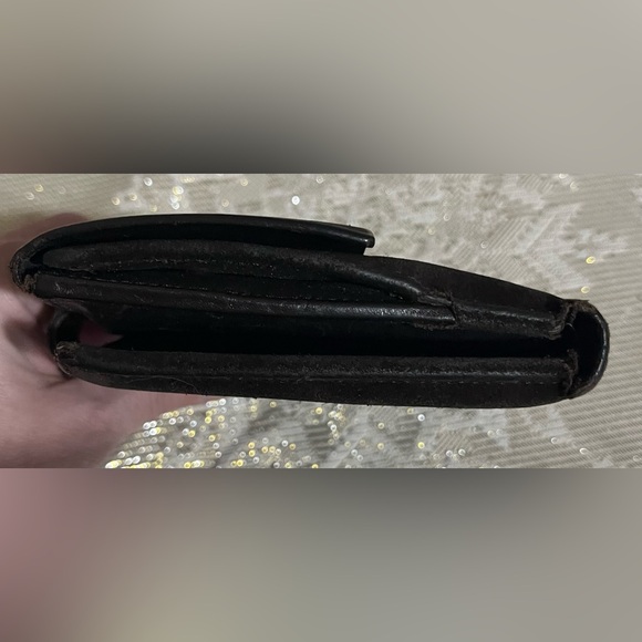 Vintage Gucci Dark Brown Suede & Leather Men's Wallet Bi-Fold - Picture 5 of 16